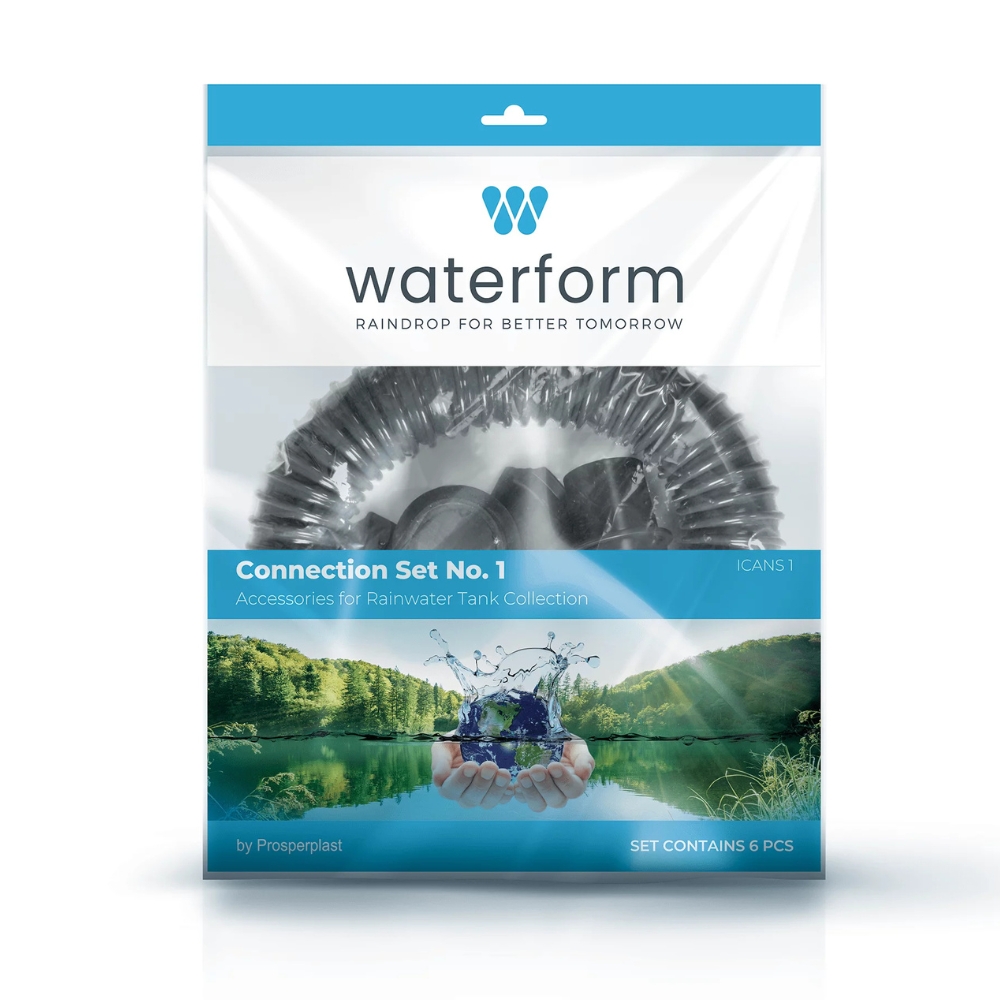Pripojovacia sada pre nádrž na dažďovú vodu Icanset 1 Prosperplast |  |  |