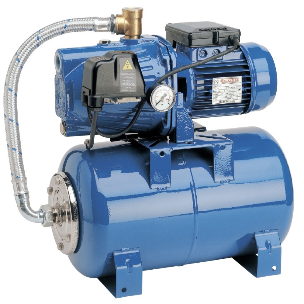 Hydrofórový systém Speroni Marina CAM 100/25 25L – výkon 750 W, výtlak 46 m, prietok 60 l/min | Elektrické čerpadlá na vodu | Vodné čerpadlá |