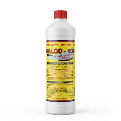 Dezinfekčný prostriedok na pitnú vodu a povrchy Dalco-100, 1 liter - Nádrže na vodu