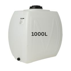 Biela nádrž na pitnú vodu s objemom 1000 l